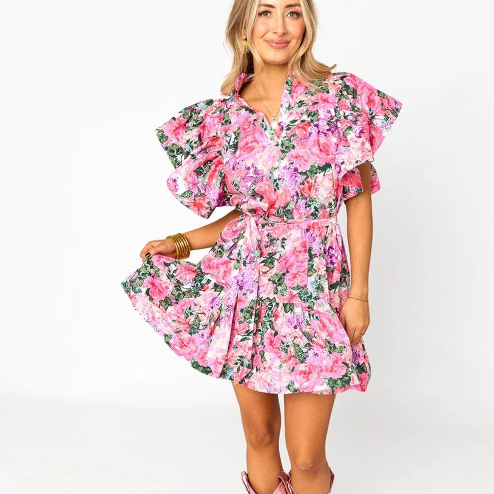 NWT BuddyLove Abbey Dress In Royalty Sz S